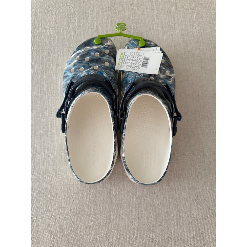 Crocs Classic Hiker Clog Mossy Oak Elements Steelhead Camo Mens 12 207975-90H